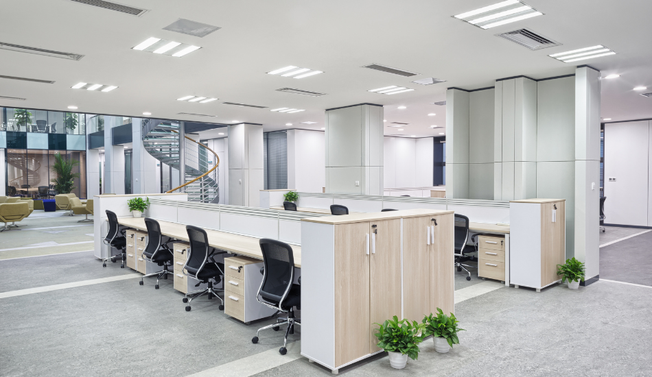 Bureau moderne au Cameroun